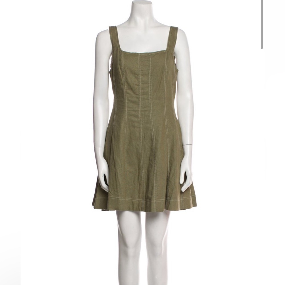 Christian Lacroix Green Sleeveless Sundress